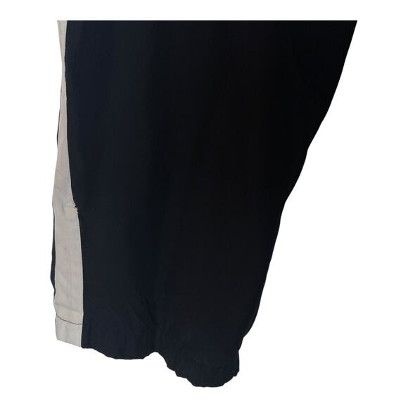 Mens Adidas Navy Blue XL Straight Track Pants Elastic Waist Pockets - Picture 9 of 13